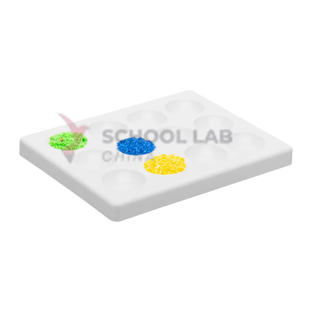 Plastic Spotting Tile with 12 Cavities - Pack of 10